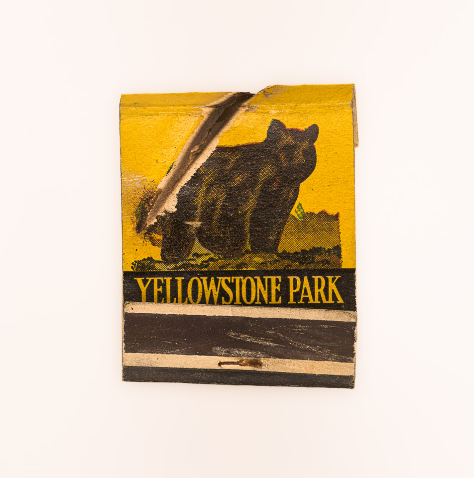 Yellowstone Park Vintage Matchbook