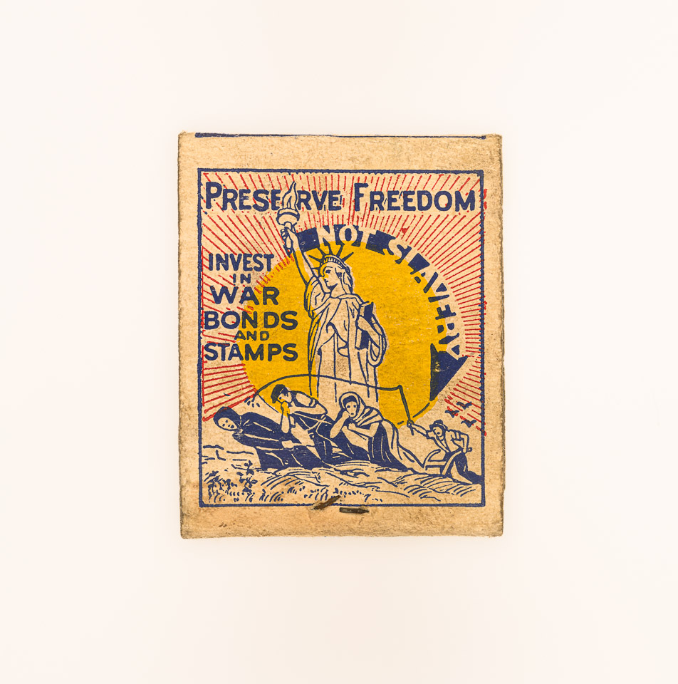 1940s War Bonds Matchbook