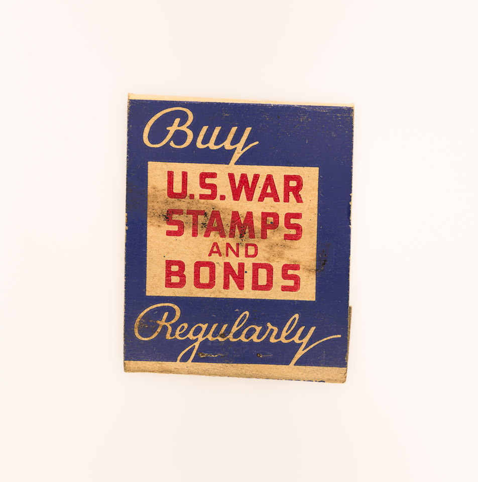 WWII U.S. War Bonds Matchbook