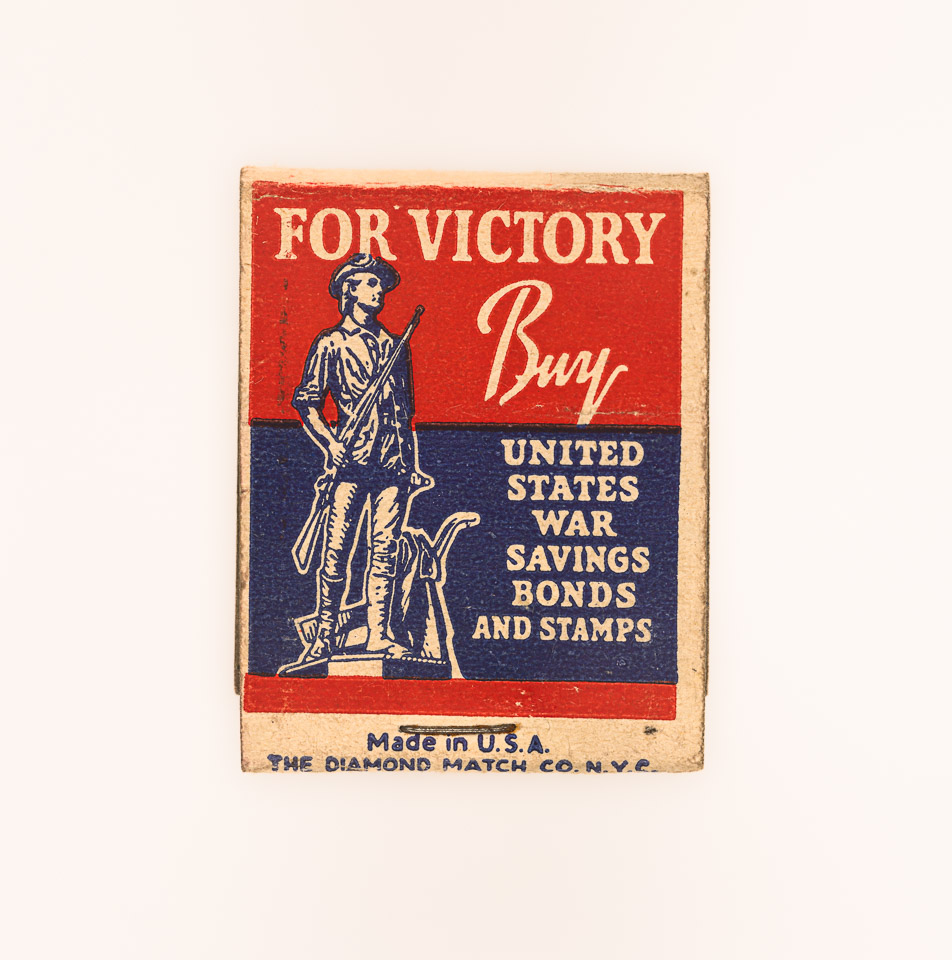 WWII Victory Bonds Matchbook