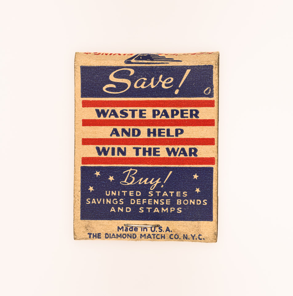 WWII Defense Bonds Matchbook